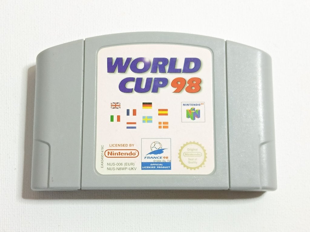 World Cup 98 - Nintendo 64 - N64 - PAL - Enkel Cartridge - -, Nintendo, Contact@nintendo.nl, Goldsteinstrasse 235, D-60528 Frankfurt am Main