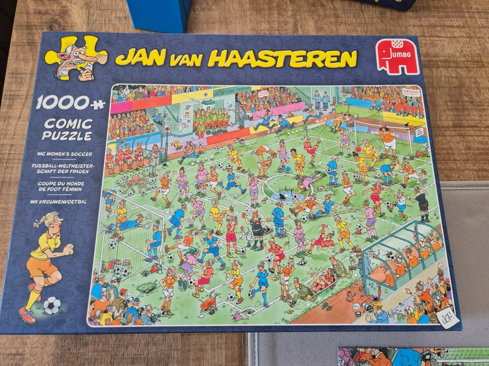 3x Jan van Haasteren puzzels 1000 stukjes, Hobby en Vrije tijd, Denksport en Puzzels, Ophalen, Zo goed als nieuw