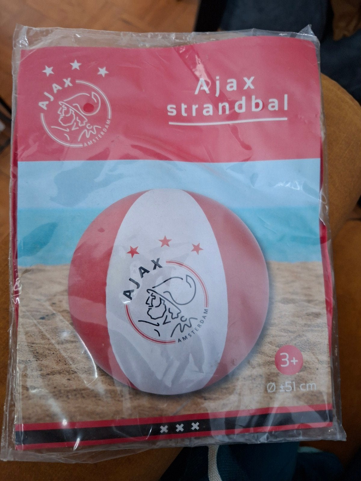 Nieuwe Ajax strandbal - Perfect voor zomerplezier!, Ophalen of Verzenden