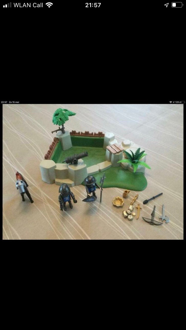 Playmobil stoere ridder set., Ophalen of Verzenden, Zo goed als nieuw