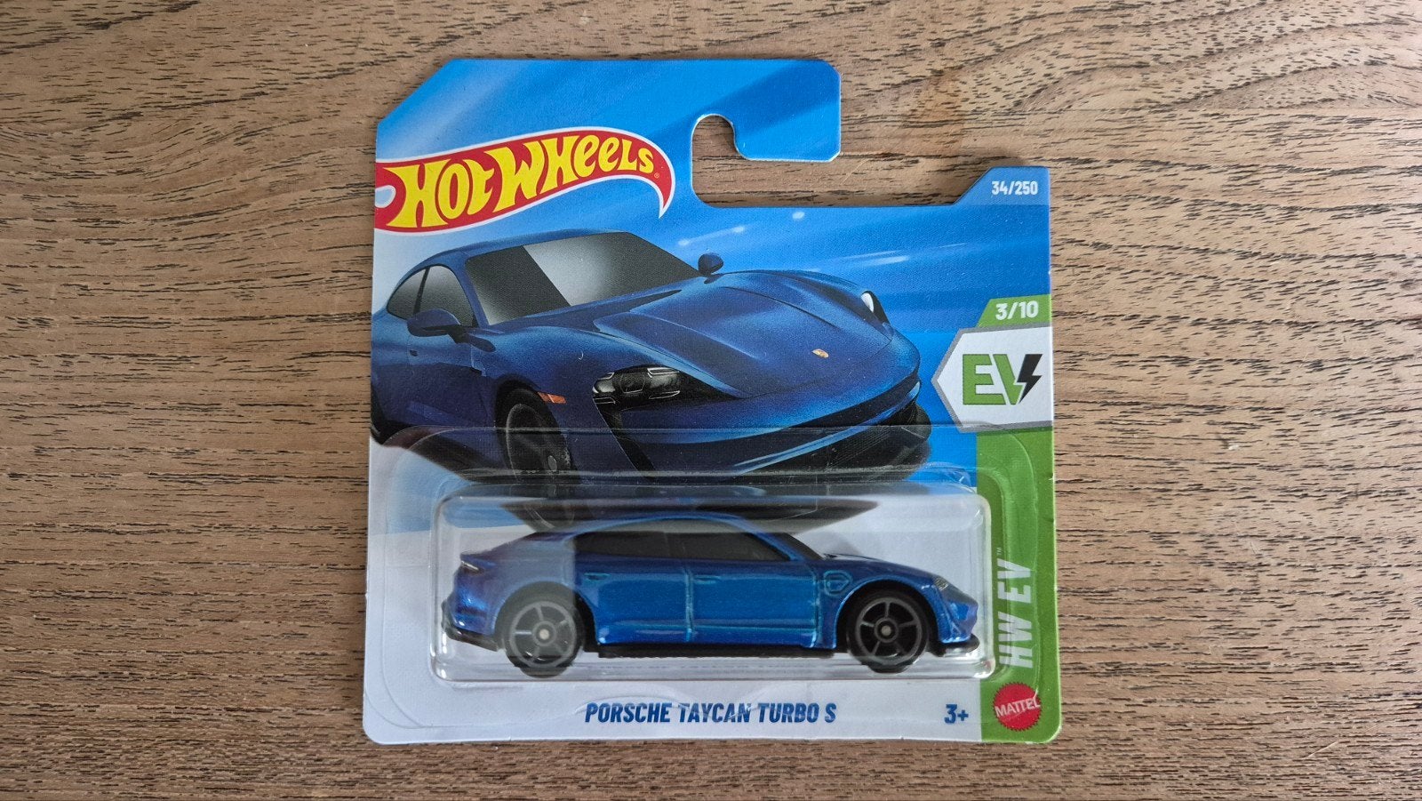 Hot Wheels Porsche Taycan Turbo S, Ophalen of Verzenden, Nieuw, Auto
