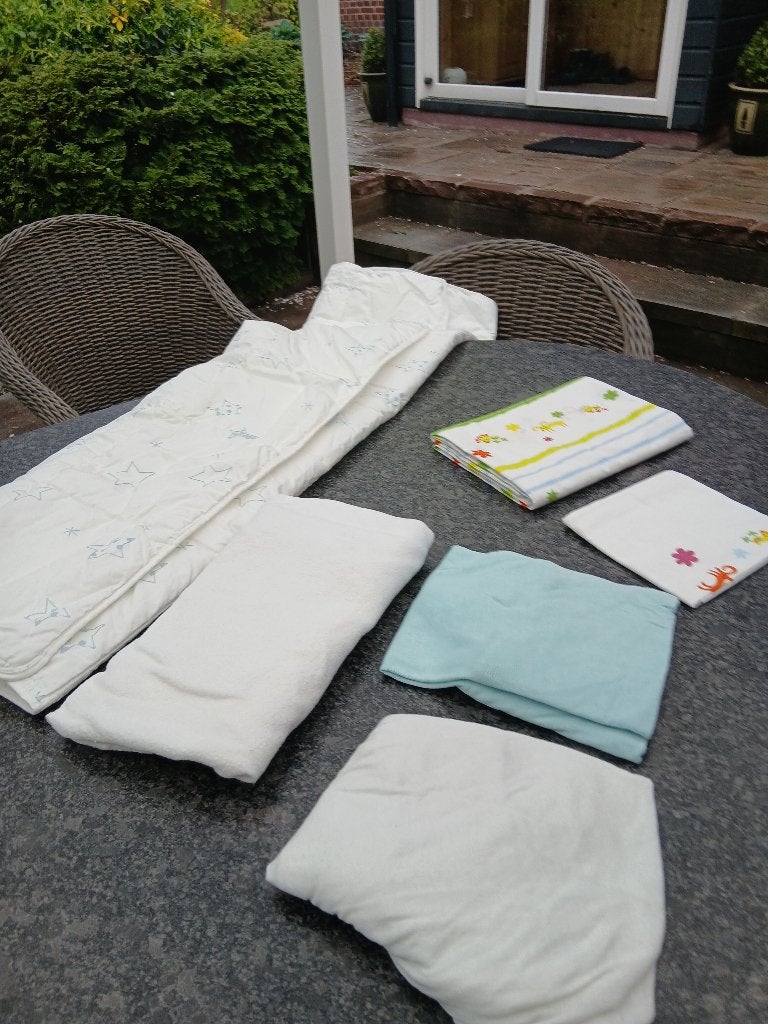 Kinder dekbed en overtrekset, Ophalen, Overige merken, Jongetje of Meisje, Wit