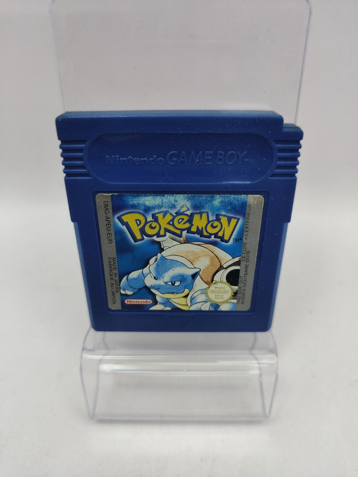 Pokémon Blue Version Game Boy Classic, Spelcomputers en Games, Games | Nintendo Game Boy, Nintendo, Gebruikt, 1 speler, Role Playing Game (Rpg)