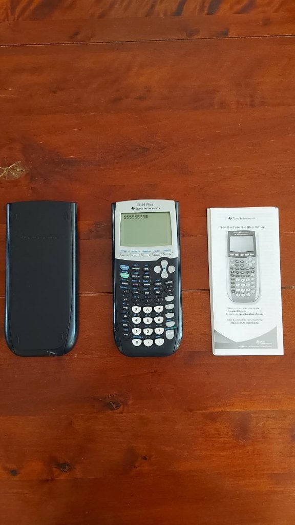 TI-84 Plus Silver Edition grafische rekenmachine, Ophalen of Verzenden, Grafische rekenmachine, Zo goed als nieuw
