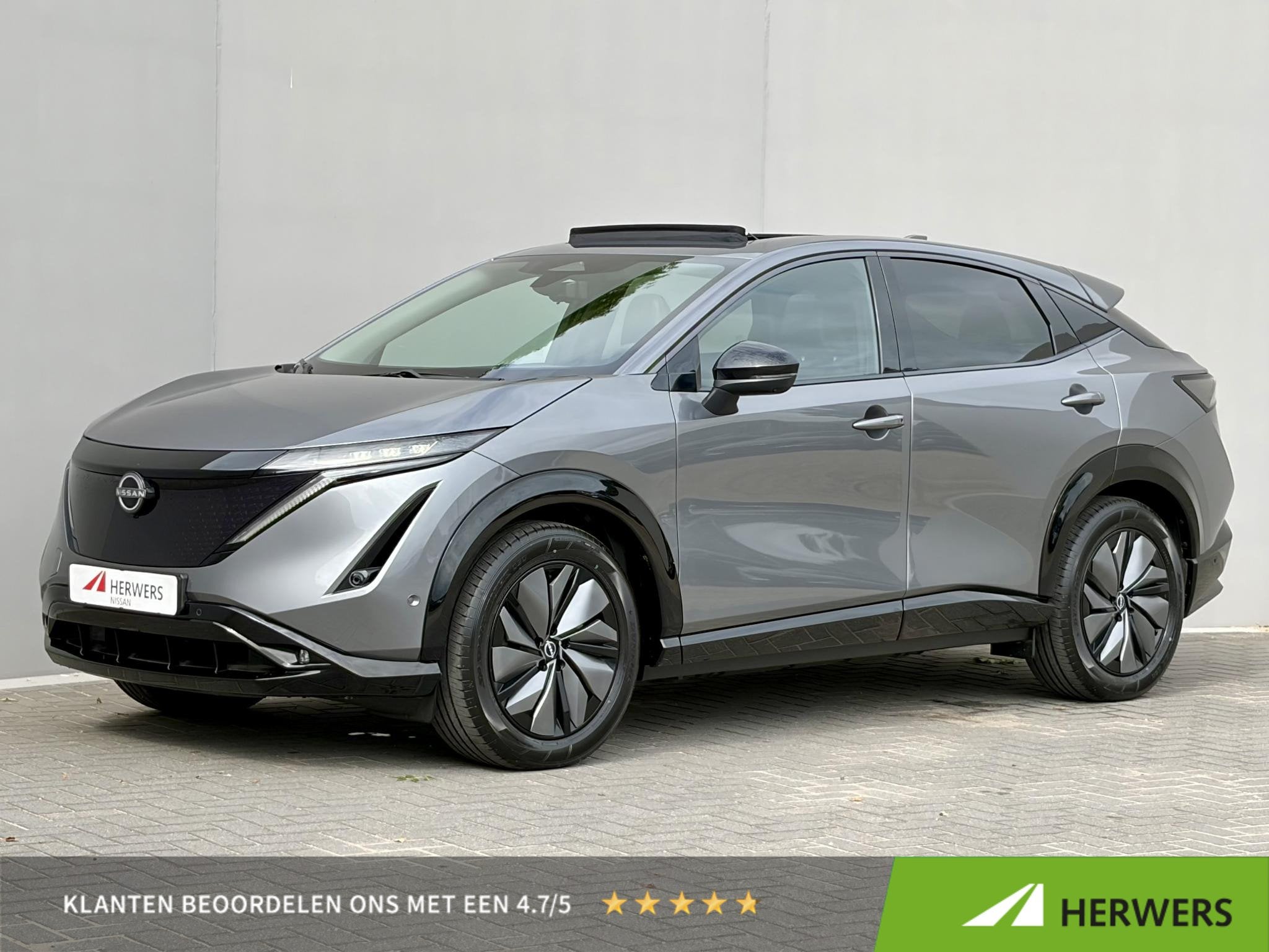 Nissan Ariya e-4ORCE Evolve 91 kWh / 4WD / Leder / Head- Up, Auto's, Automaat, Gebruikt, Vierwielaandrijving, Ariya