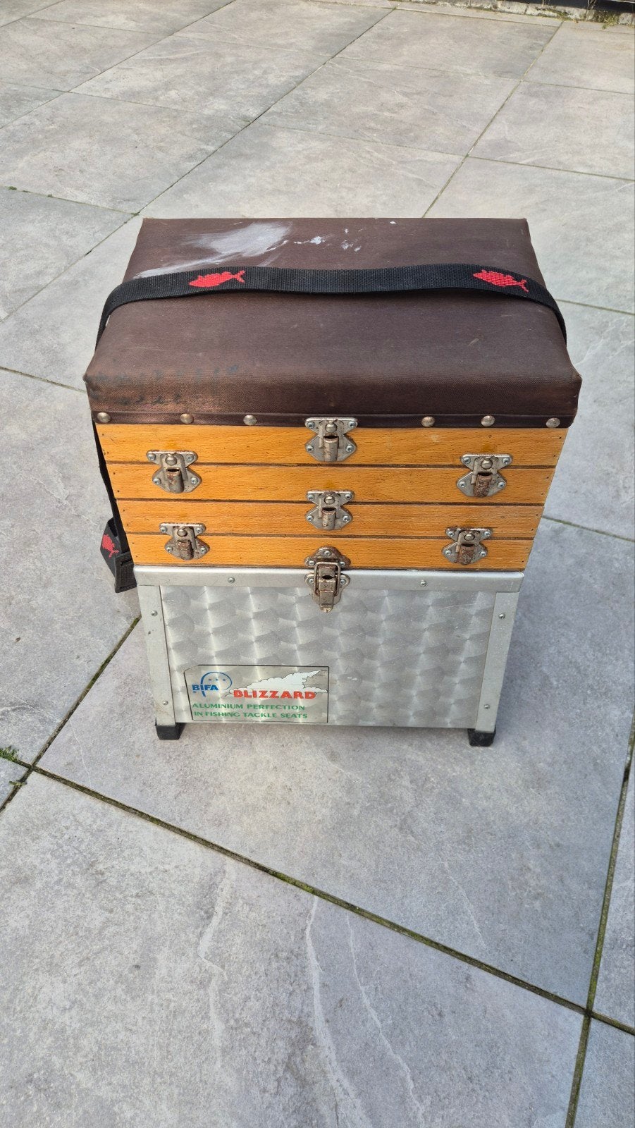 BPA Blizzard Viskoffer / Visstoel, Ophalen of Verzenden, Gebruikt, Koffer of Tas