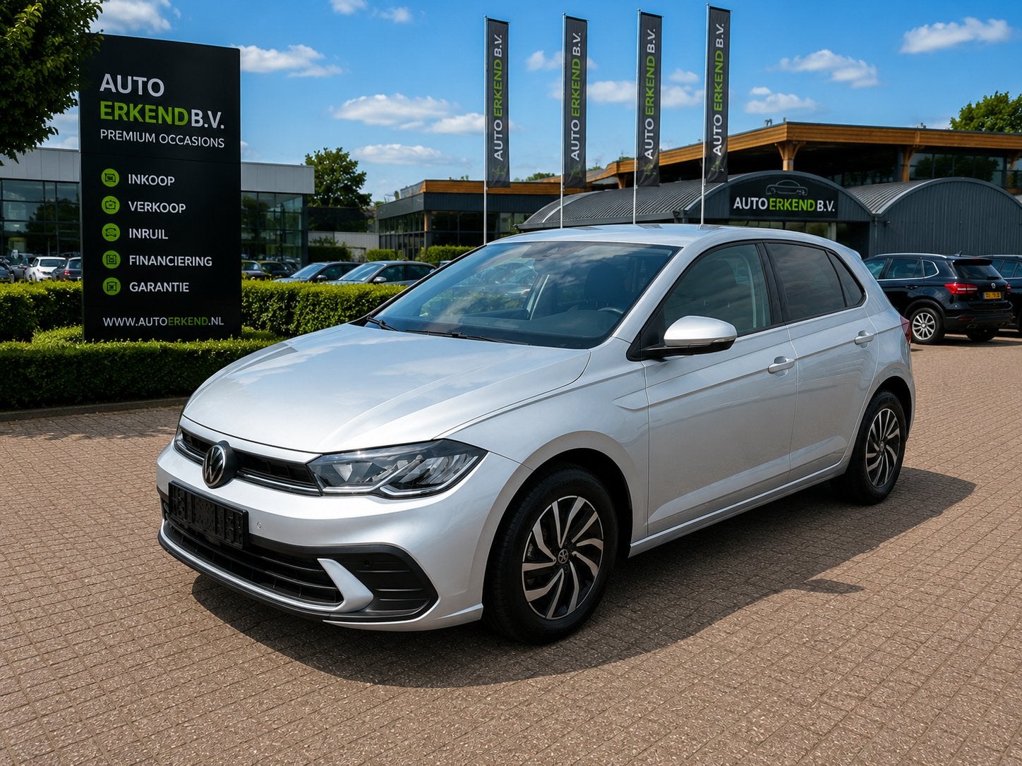Volkswagen Polo 1.0 TSI Life Business Navi | Dealer onderhou, Auto's, Volkswagen, Voorwielaandrijving, Met garantie (alle), Handgeschakeld