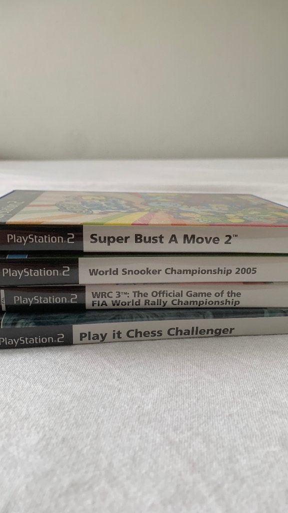 4 PS2 games te koop, -, -, 1 speler, Eén computer