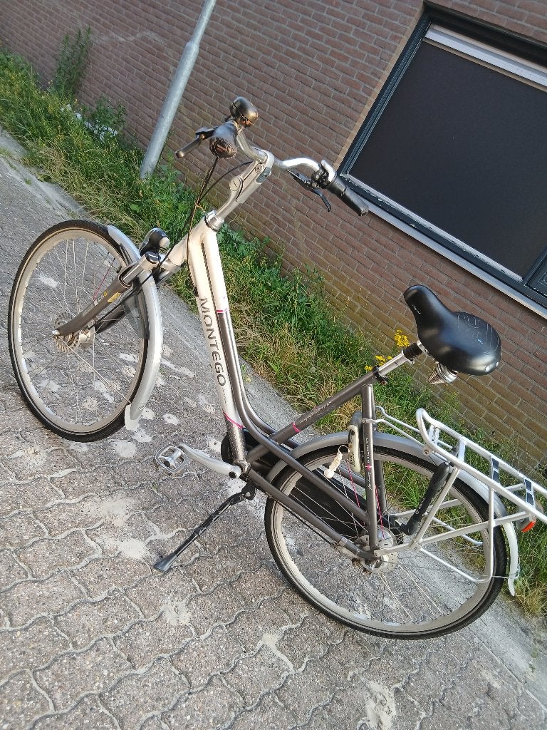 Montego damesfiets, Gebruikt, Versnellingen, 50 tot 53 cm, Schijfrem