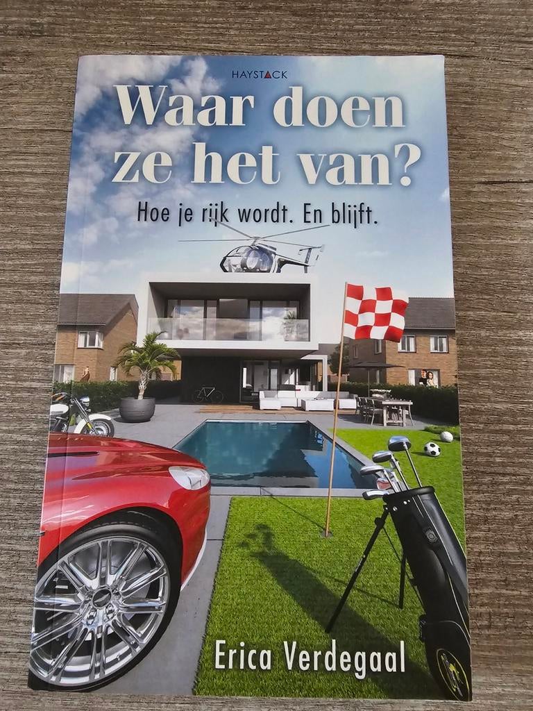 Waar doen ze het van? Hoe je rijk wordt. En blijft., Ophalen of Verzenden, Gelezen, Erica Verdegaal