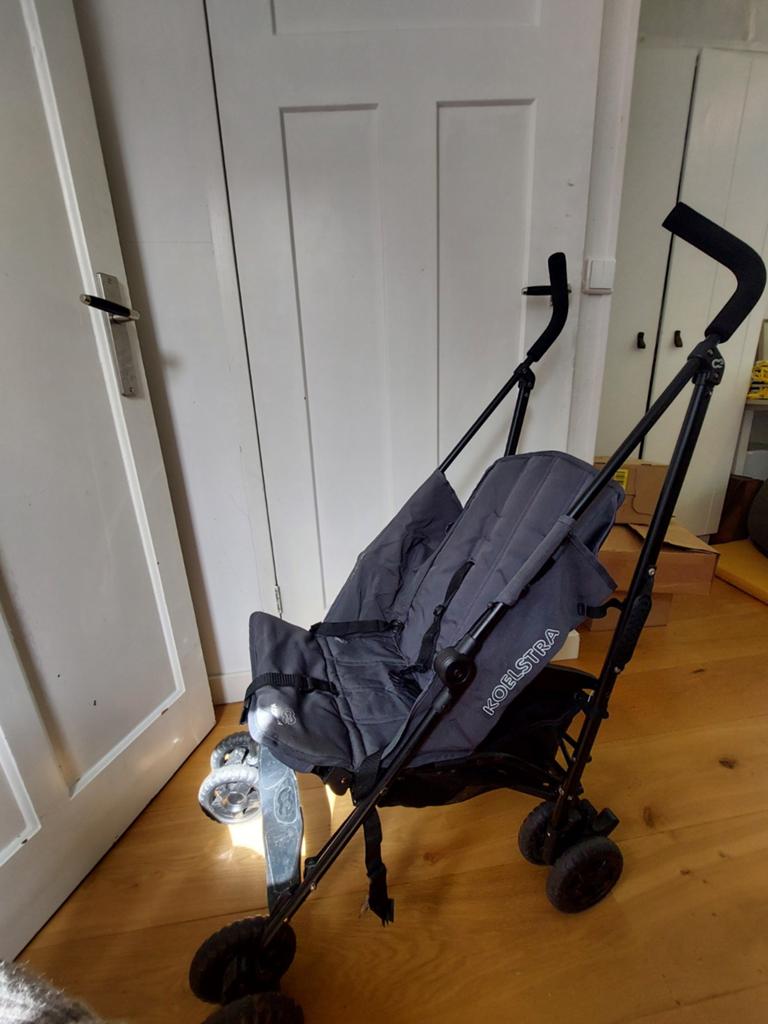 Koelstra Buggy, Kinderen en Baby's, Buggy's, Ophalen of Verzenden, Gebruikt, Koelstra, Verstelbare rugleuning