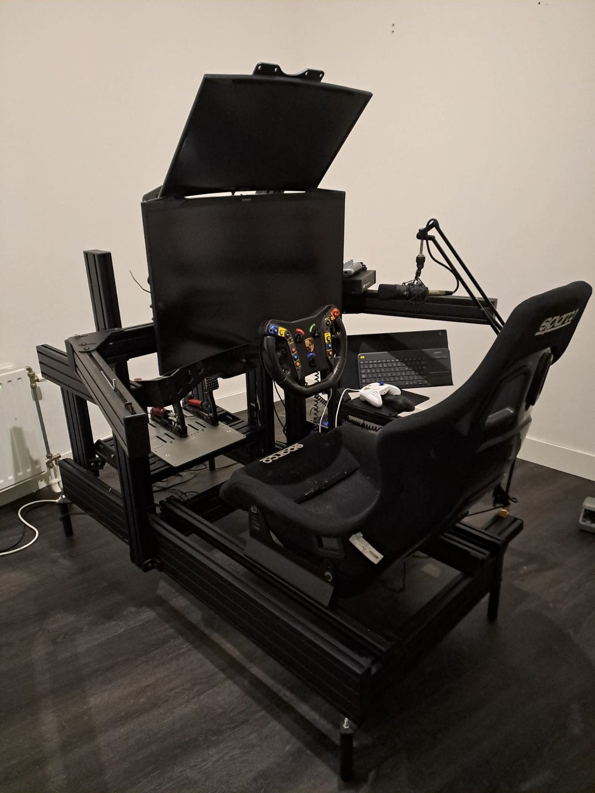 Complete Simrig, Spelcomputers en Games, Ophalen, Zo goed als nieuw