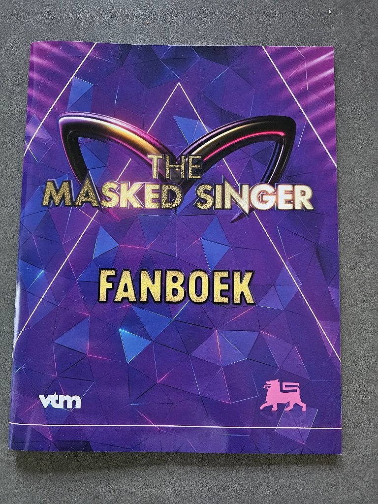 Fanboek - The masked singer, Overige supermarkten, Ophalen of Verzenden