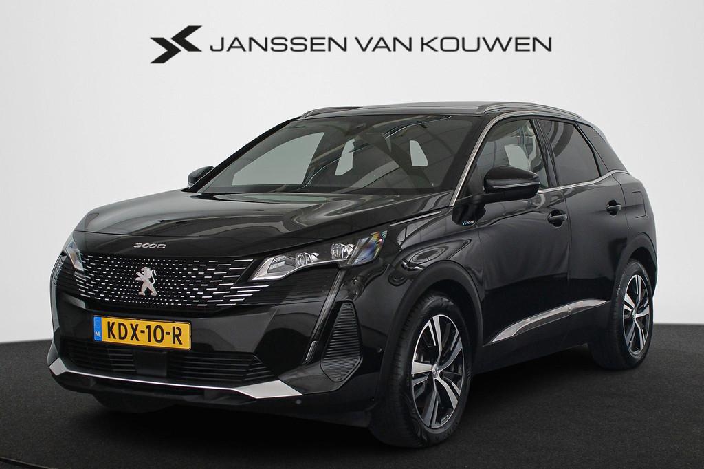 Peugeot 3008 1.6 HYbrid 225 GT Panoramadak Camera Navigatie, Auto's, Peugeot, Bedrijf, Te koop, ABS, Achteruitrijcamera, Adaptieve lichten