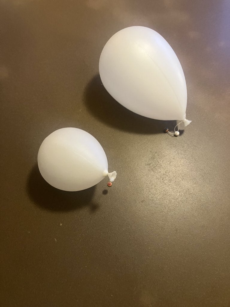 bilumen ballonlamp, Ophalen, Kunststof, Gebruikt, E27 (groot)