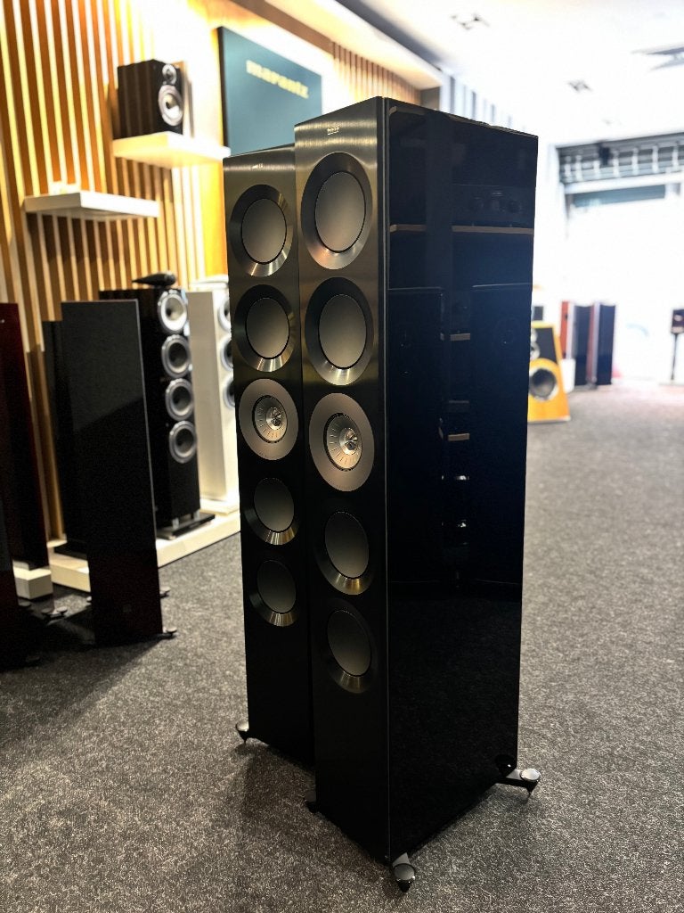 KEF Reference 5 Meta Zwart (set van 2), Audio, Tv en Foto, Luidsprekers, Zo goed als nieuw, Overige merken, Ophalen of Verzenden