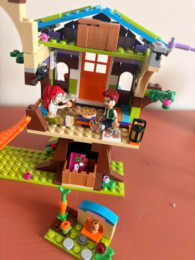 Lego Friends Boomhut (niet helemaal compleet), Ophalen of Verzenden, Gebruikt, Complete set, Lego