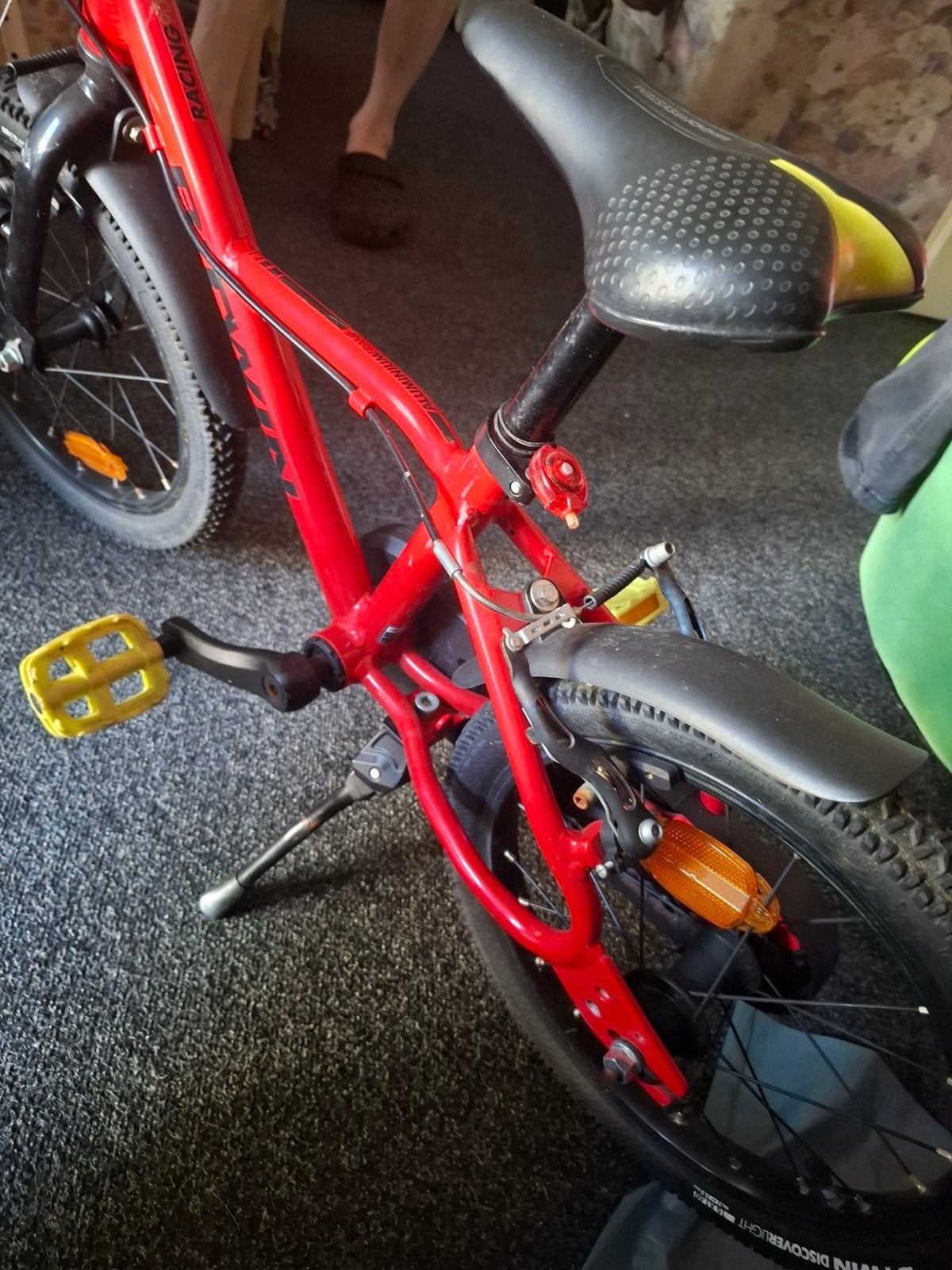 B'Twin Kinderfiets 16 inch - Rood, Ophalen of Verzenden