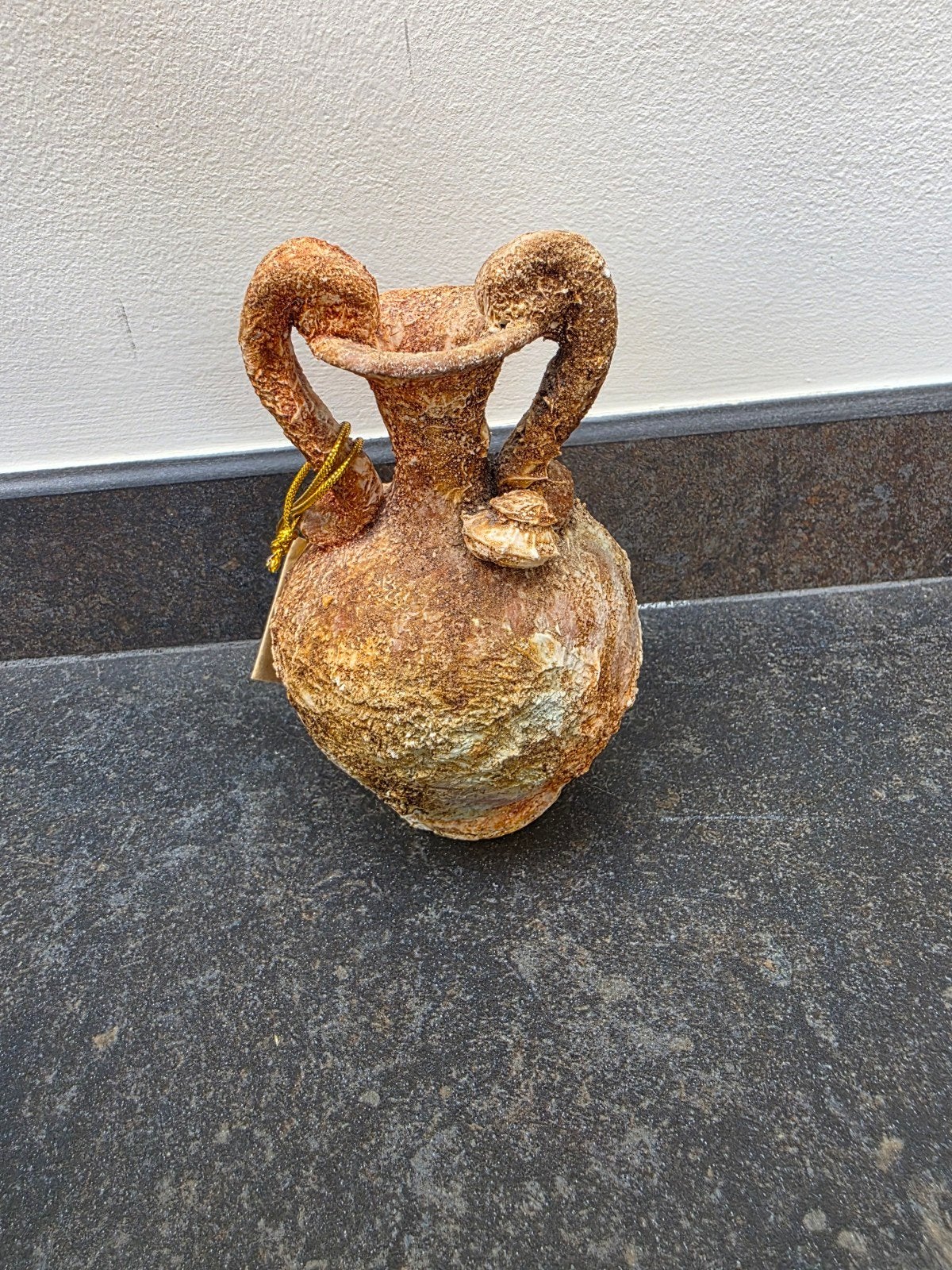 Decoratief Amfora Vaasje- Antieke Look, Ophalen of Verzenden