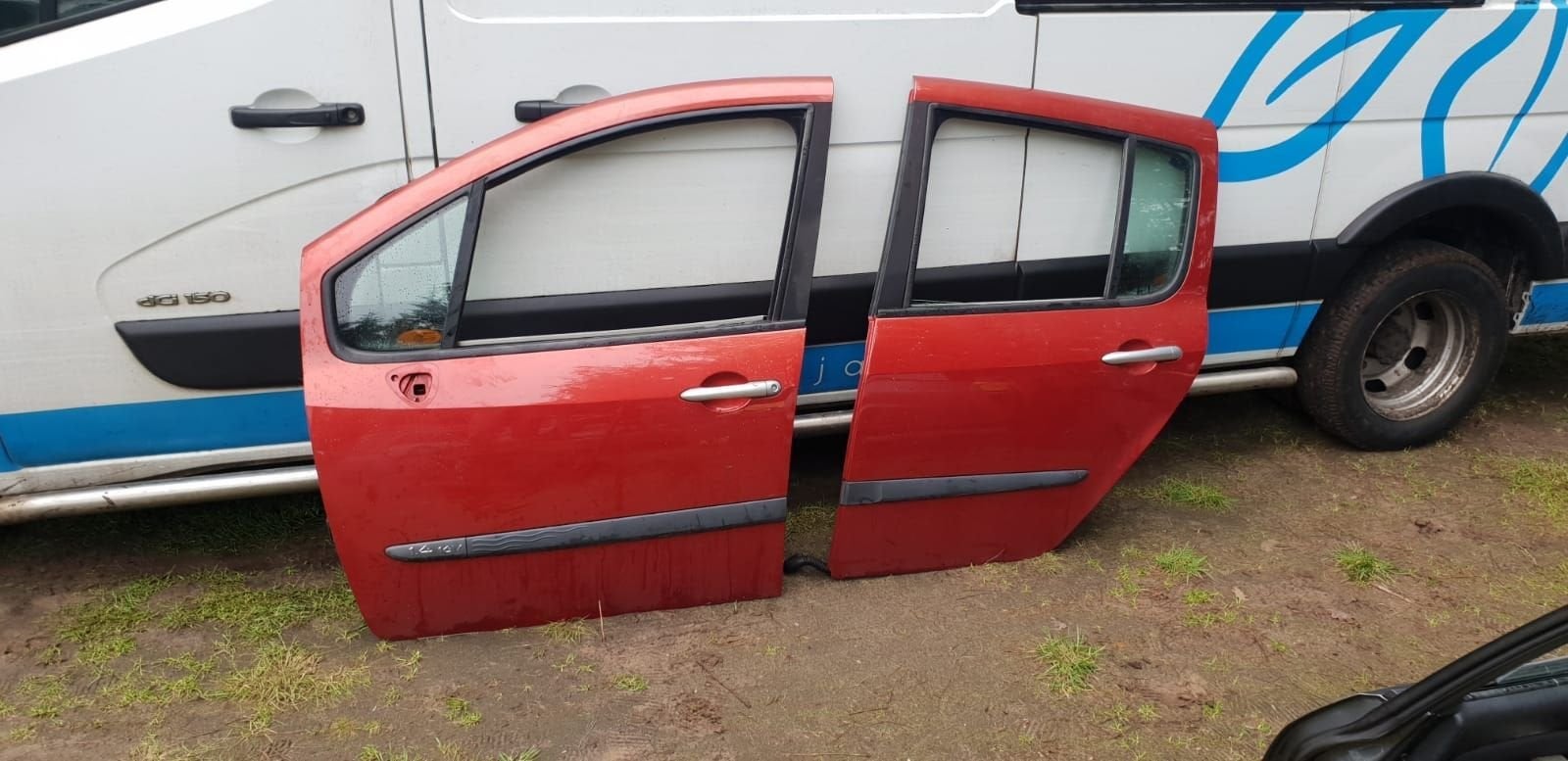 RENAULT MODUS PORTIEREN LV+LA BJ 2006, Auto-onderdelen, Gebruikt, -, Deur, -