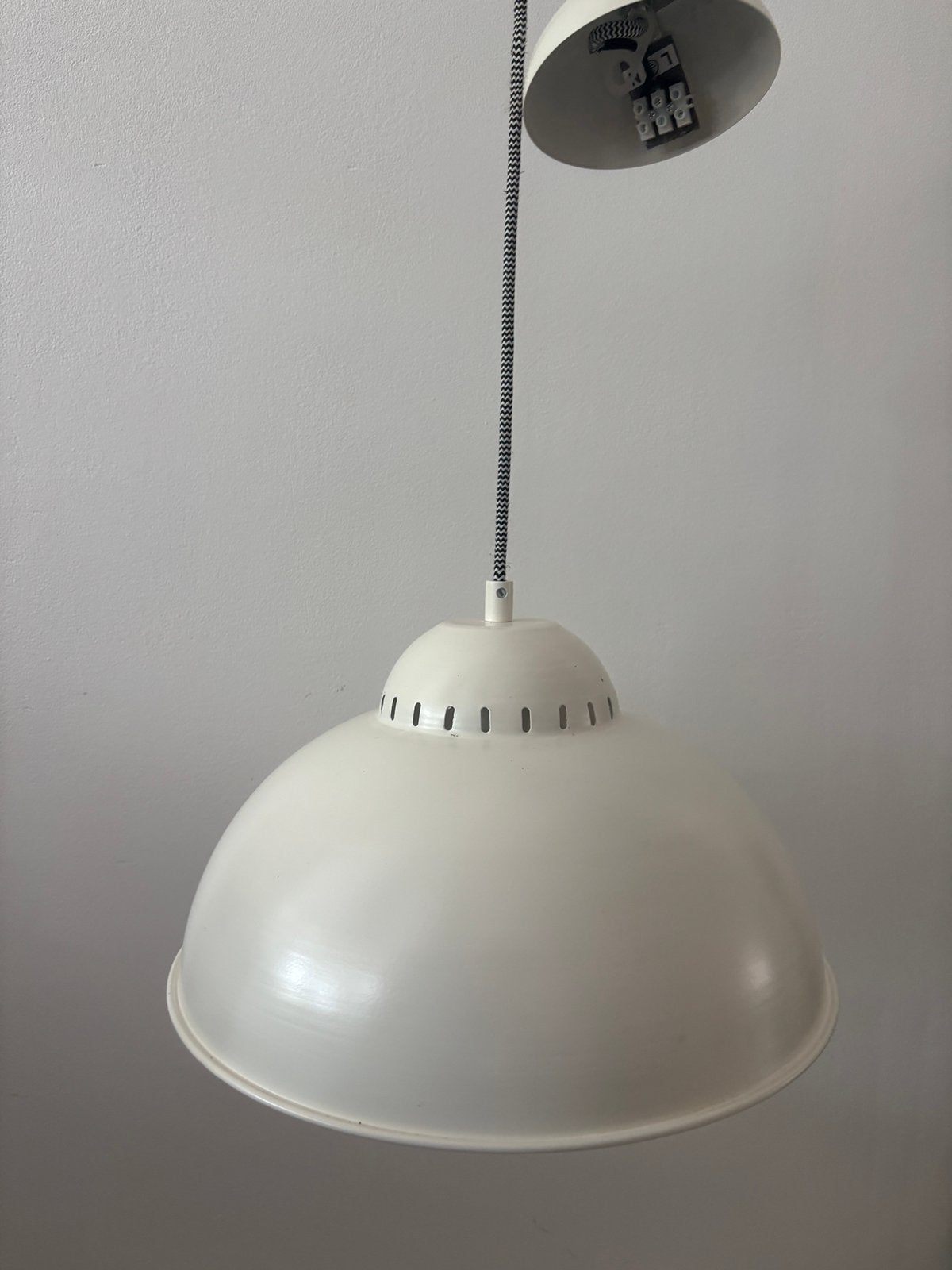 Hema hanglamp retro model (2 stuks), Ophalen, E27 (groot), Zo goed als nieuw, Metaal
