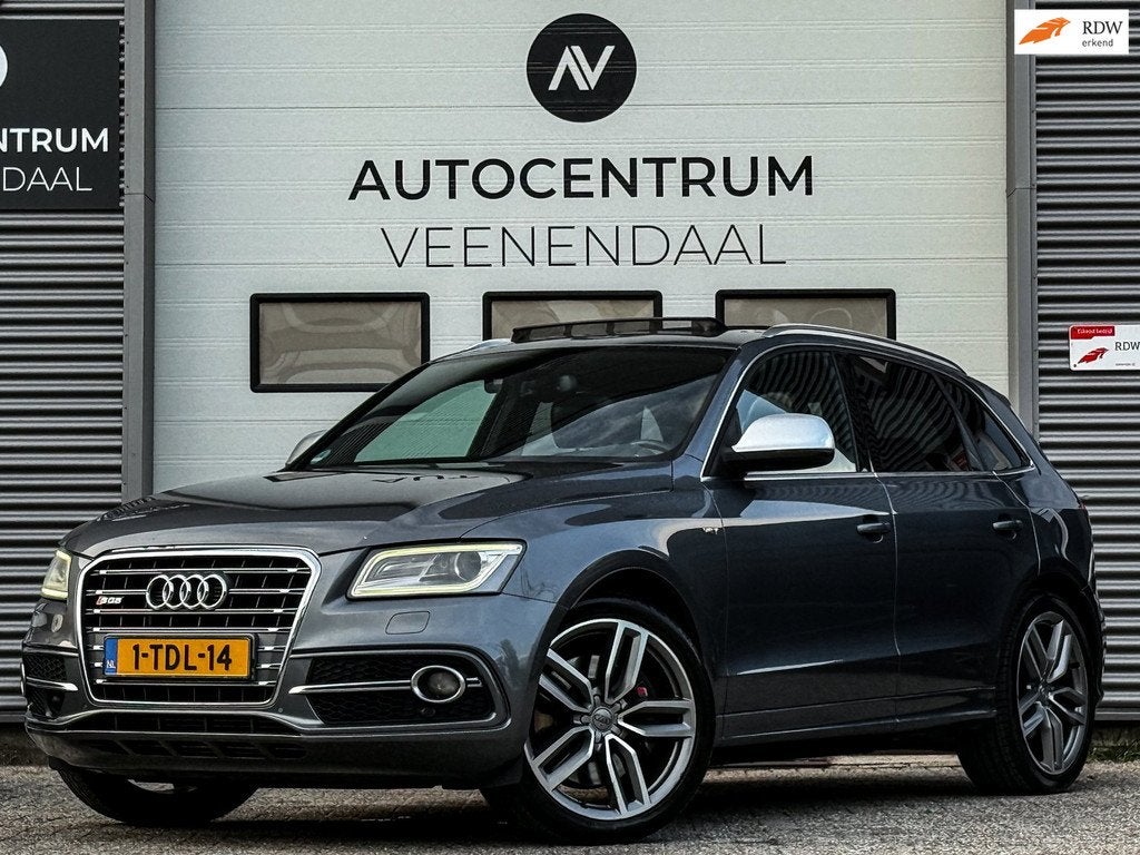 Audi SQ5 3.0 TDI V6 Quattro S-Line PANO/CARBON/B&O/KEYLESS/C, Auto's, Audi, Automaat, Euro 5, 15 km/l, Gebruikt