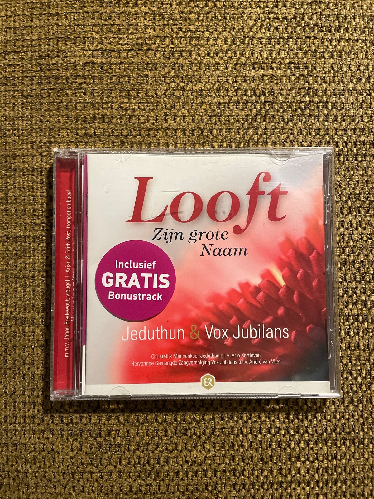 Jeduthun & Vox Jubilans - Looft Zijn Grote Naam CD, Met bonustracks, Geestelijke liederen, Ophalen of Verzenden, Zo goed als nieuw