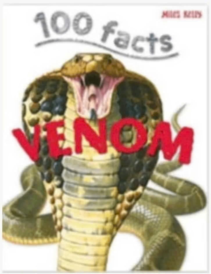 100 Facts Venom (Miles Kelly), Ophalen of Verzenden, Zo goed als nieuw
