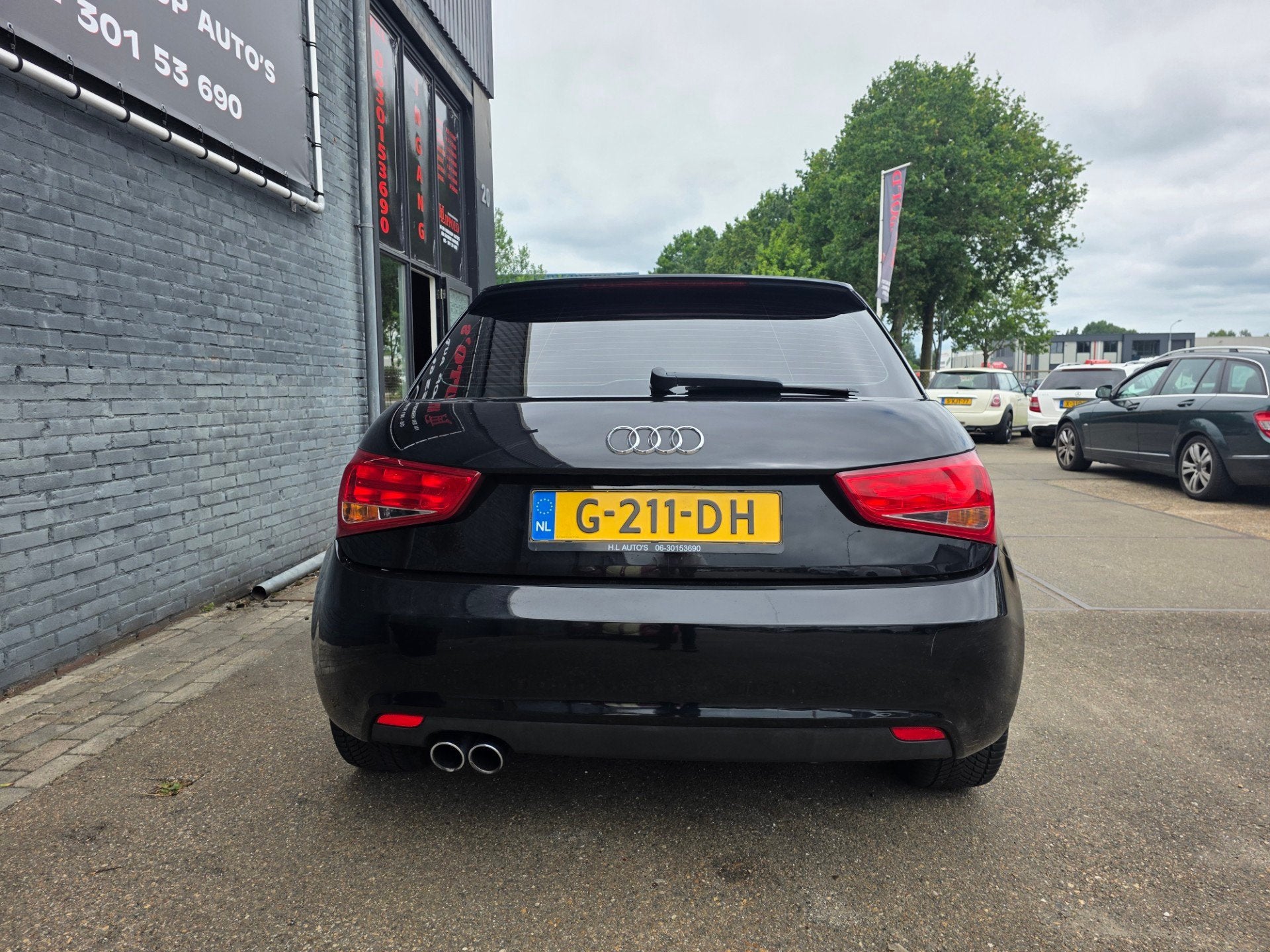 Audi A1 2.0 TDI Pro Line S, Auto's, Audi, Voorwielaandrijving, Euro 5, Stof, Zwart