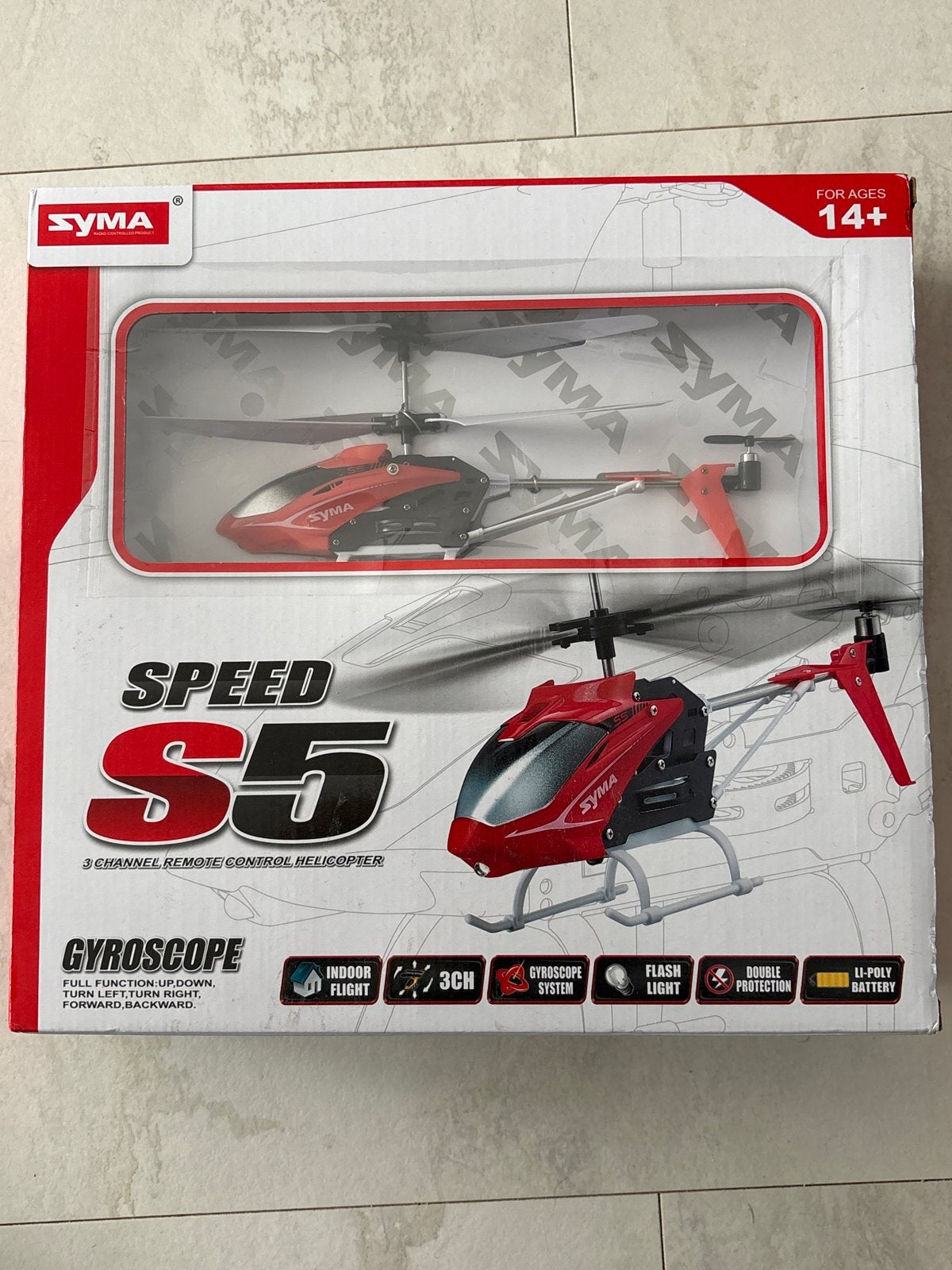 Syma Speed S5 RC Helikopter - Nieuw in doos, Elektro, RTF (Ready to Fly), Helikopter, Nieuw