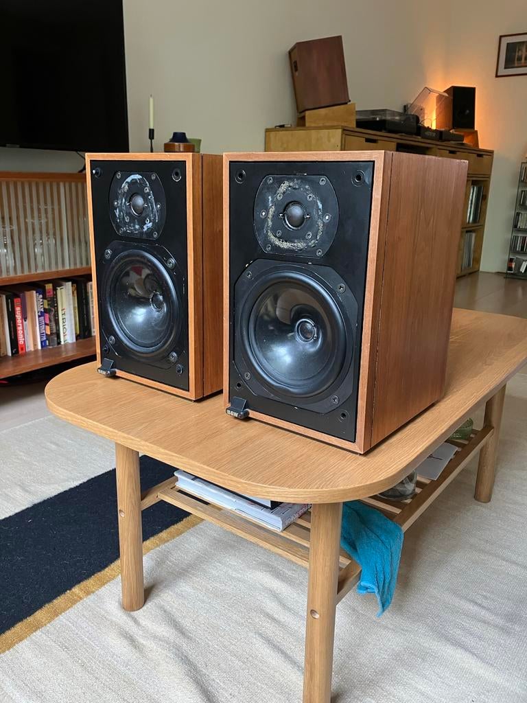 B&W DM12, Audio, Tv en Foto, Luidsprekers, Gebruikt, Front, Rear of Stereo speakers, Minder dan 60 watt, Bowers & Wilkins (B&W)