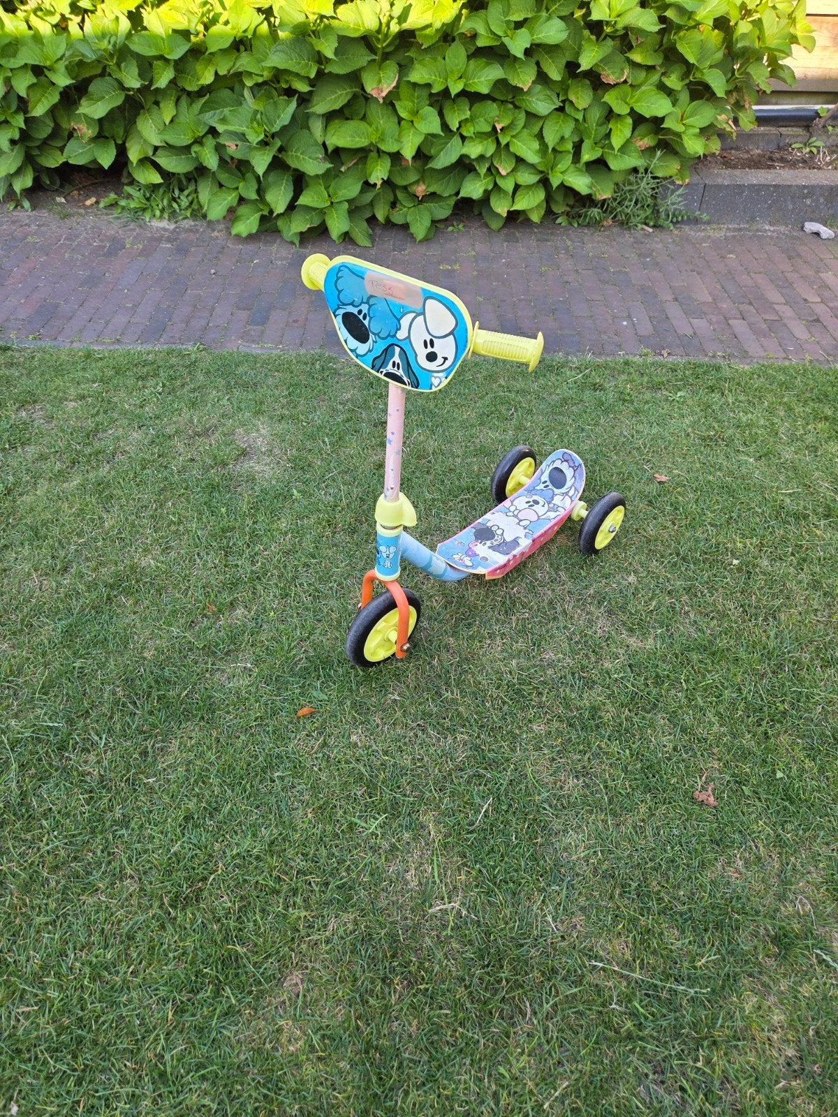Woezel en Pip eerste kinderstep, Ophalen, Gebruikt, Gewone step, Woezel en Pip
