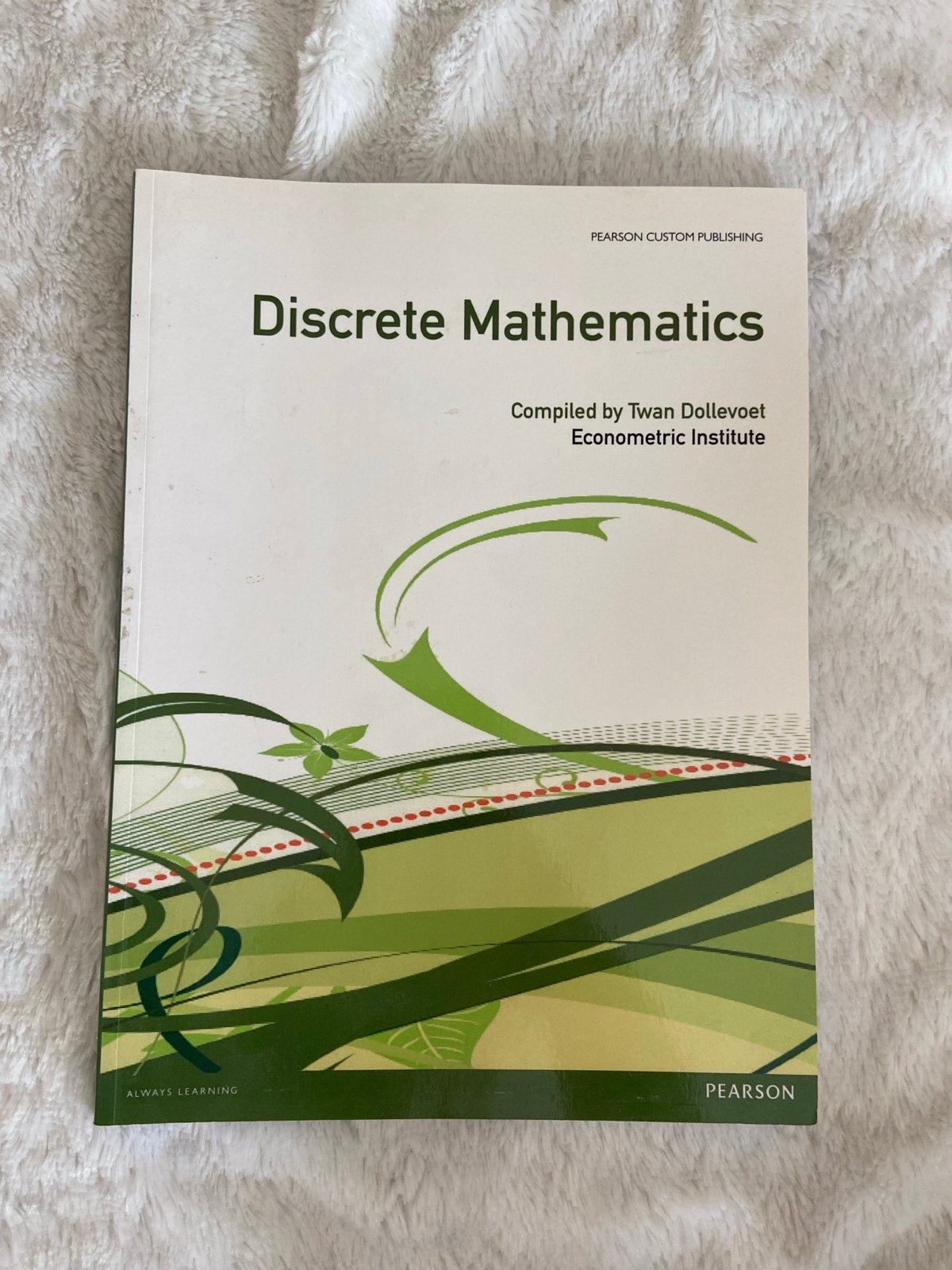 Discrete Mathematics - Pearson Custom Publishing, Boeken, Ophalen of Verzenden, Beta, Zo goed als nieuw, WO