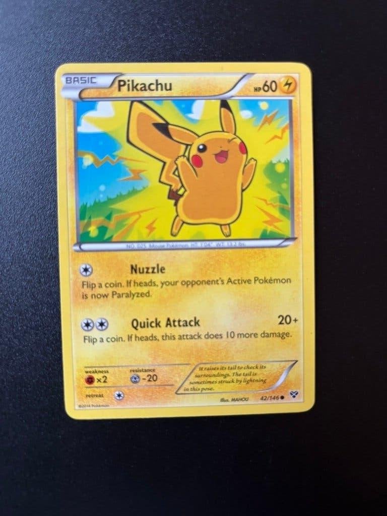 Pikachu (XY 42), Postzegels en Munten, Ophalen of Verzenden