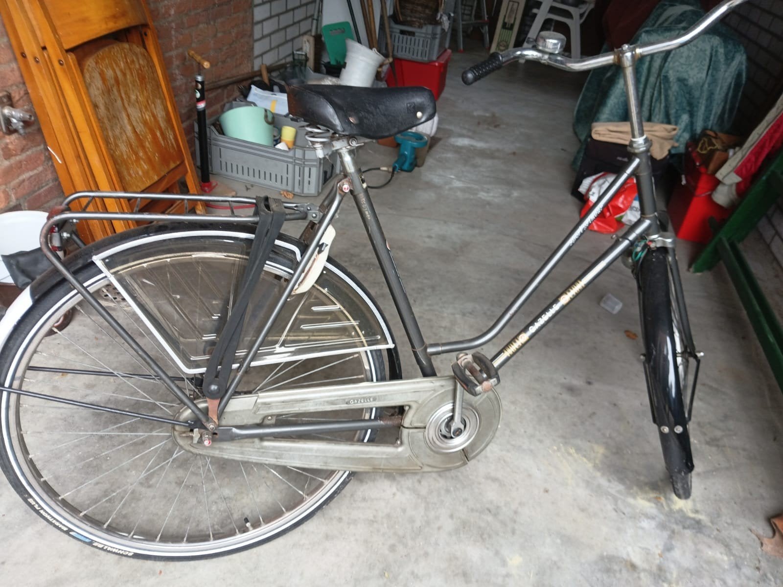 Gazelle damesfiets, Fietsen en Brommers, 47 tot 51 cm, Ophalen, Terugtraprem, Gazelle