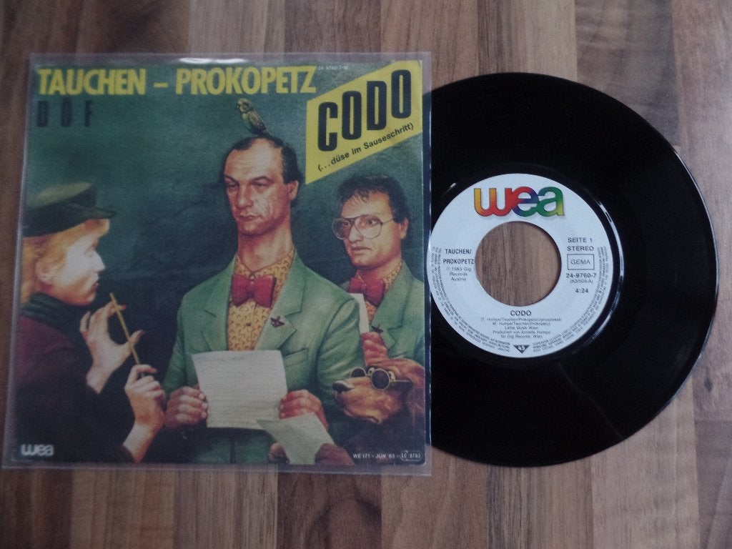 single Tauchen - Prokopetz*, DÖF – Codo, Ophalen of Verzenden, Gebruikt, 7 inch, Pop