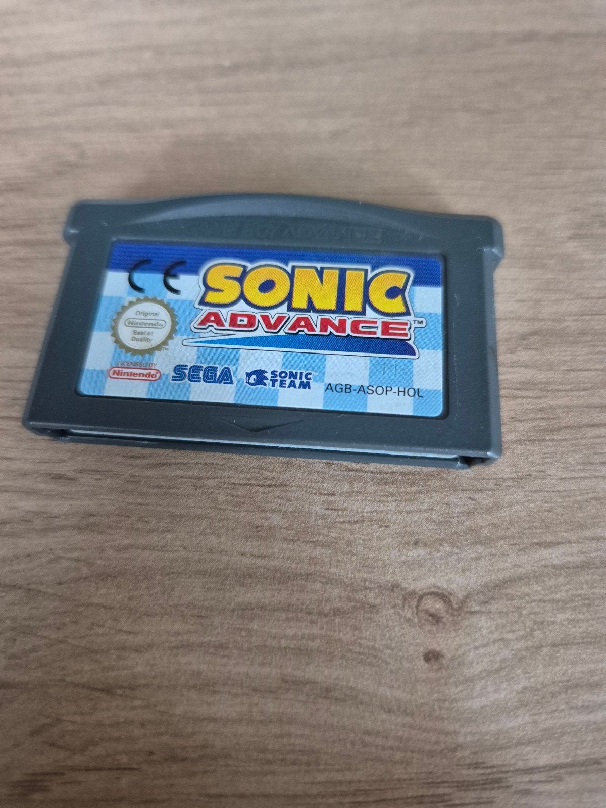 Sonic Advance - Nintendo Game Boy Advance (GBA) Cartridge, Spelcomputers en Games, Games | Nintendo Game Boy, Ophalen of Verzenden