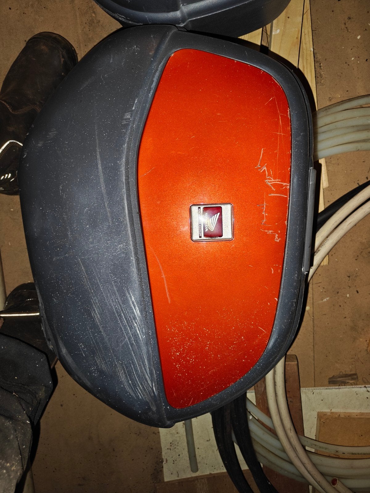 Zijkoffers + frame XL1000V, Ophalen, Gebruikt