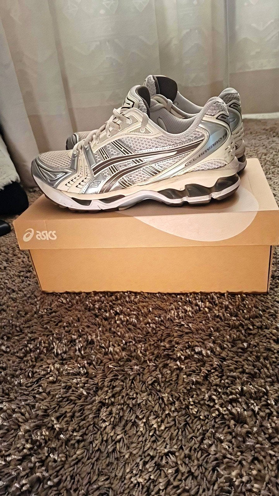 asics kayano 14, Ophalen of Verzenden, Zo goed als nieuw, Hardloopschoenen, Asics
