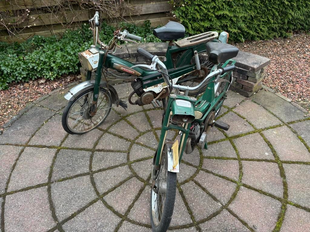 Kaptein mobylette bromemmers av50, Maximaal 45 km/u, 49 cc, 1 versnellingen, Ophalen