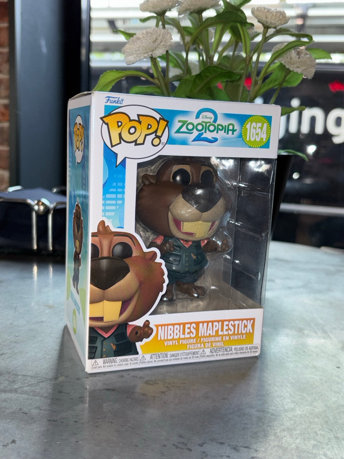 Funko Pop! Disney Zootopia Nibbles Maplestick #1654 vinyl, Ophalen of Verzenden, Nieuw