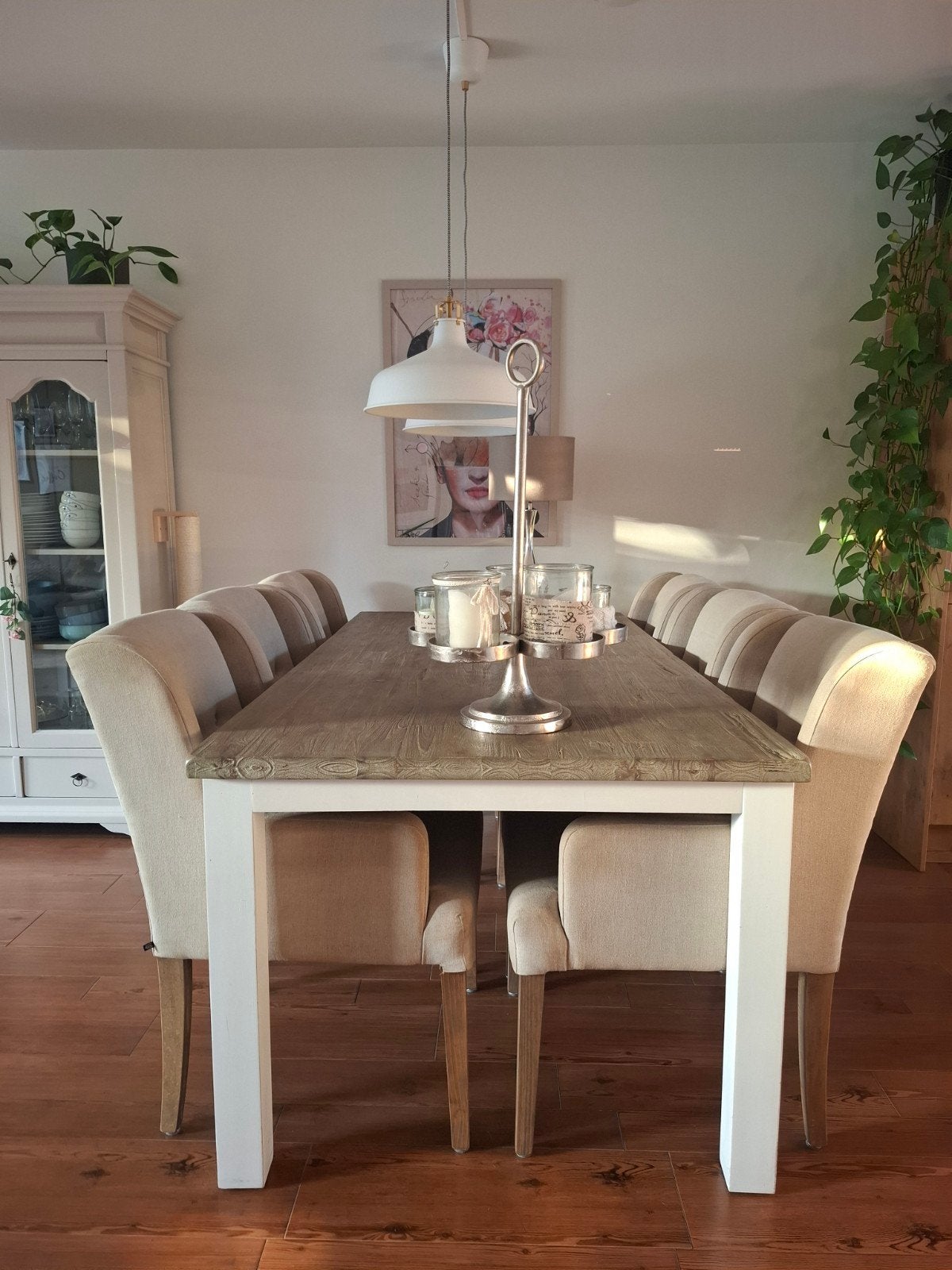 Hoffz stoelen - 6 stuks in landelijke stijl, Ophalen, Gebruikt, Overige kleuren, Stof