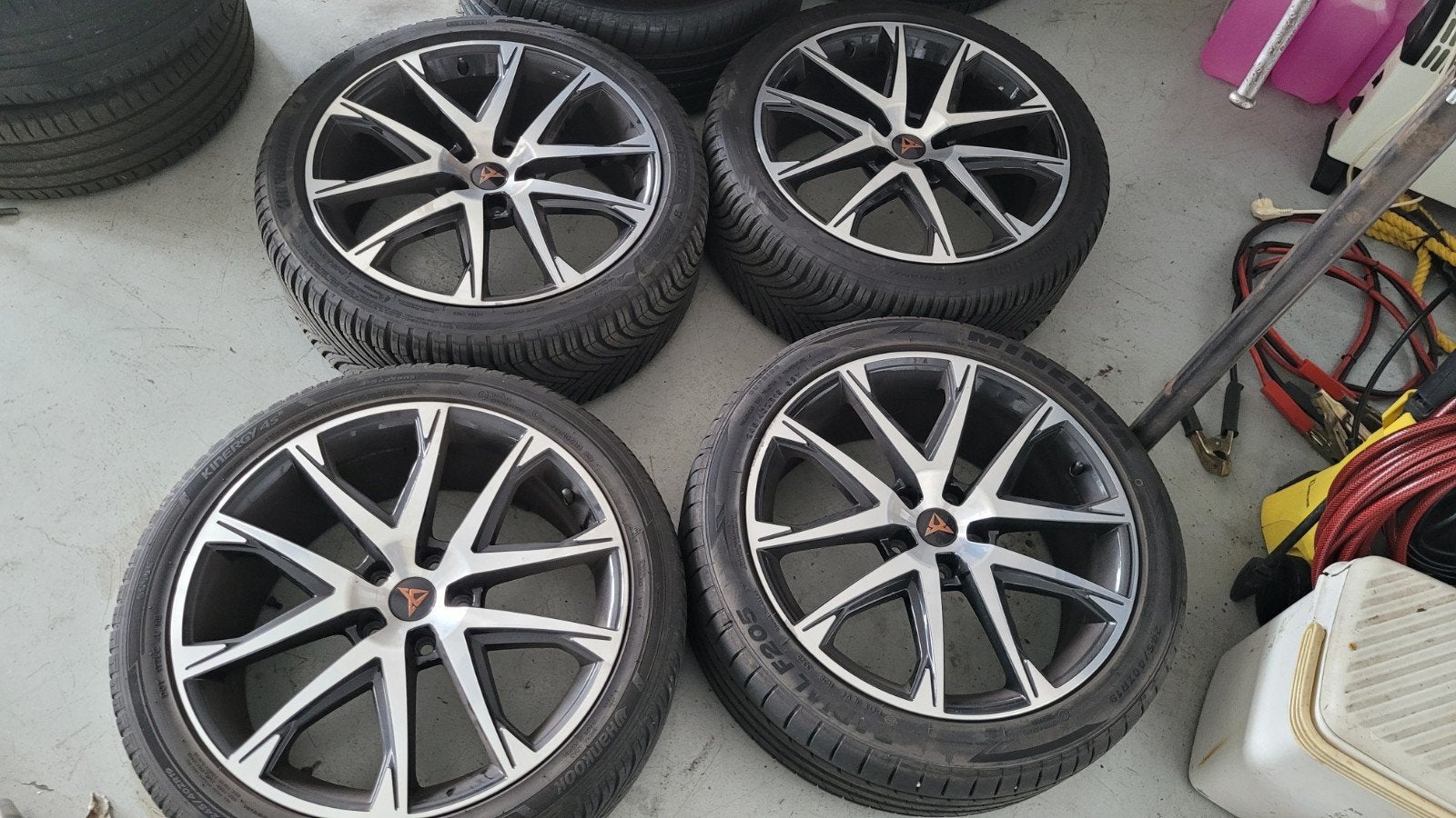 Orgineele 19 inch cupra ateca velgen  5x112, Auto-onderdelen, Banden en Velgen, Banden en Velgen, All Season, Personenwagen, Ophalen