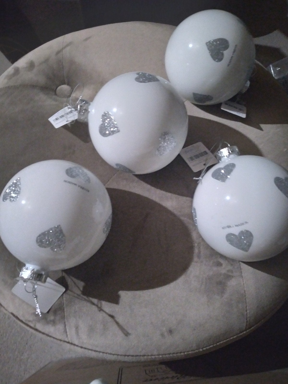 Riviera maison kerstballen nieuw, Ophalen of Verzenden, Nieuw