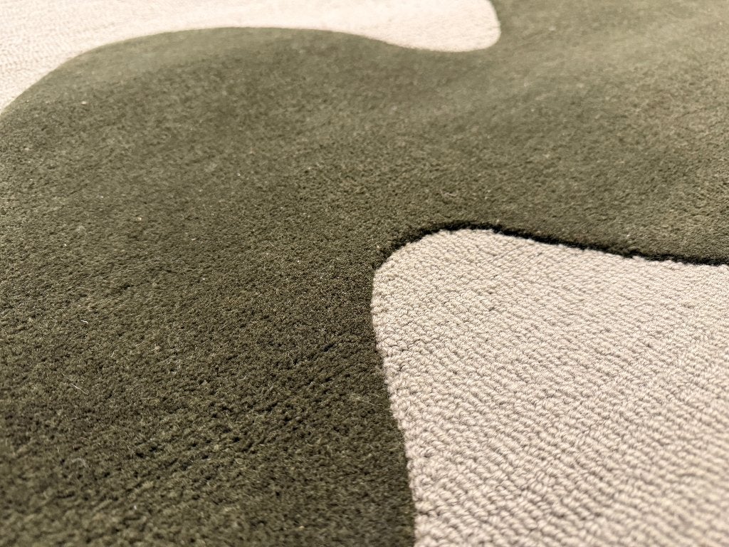 Vloerkleed Brink en Campman Lokki Green 170 x 240 cm, 150 tot 200 cm, Ophalen of Verzenden, A, Rechthoekig