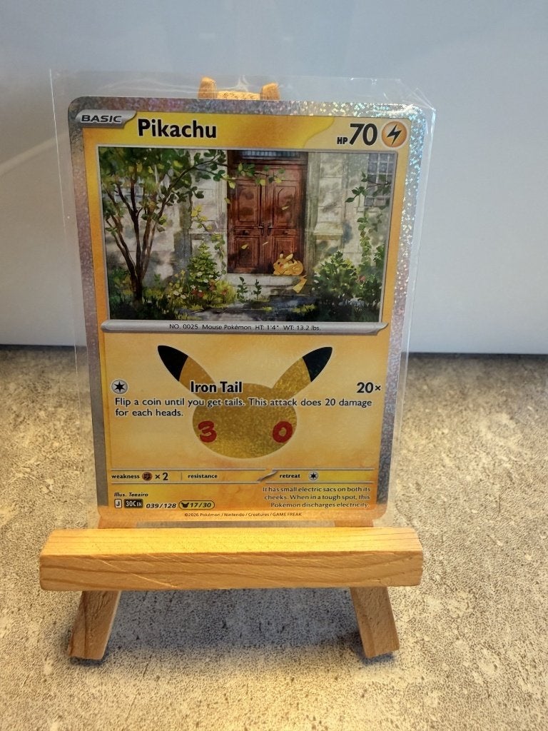 Pikachu 30th Anniversary –17/30 t/m 20/30(alle 30 Pikachu’s), Ophalen of Verzenden, Zo goed als nieuw