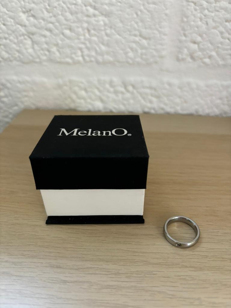 Melano Vivid ring Zilver  Maat 52 16.5mm, Sieraden, Tassen en Uiterlijk, Ringen, Ophalen of Verzenden, Dame, Zilver, Kleiner dan 17