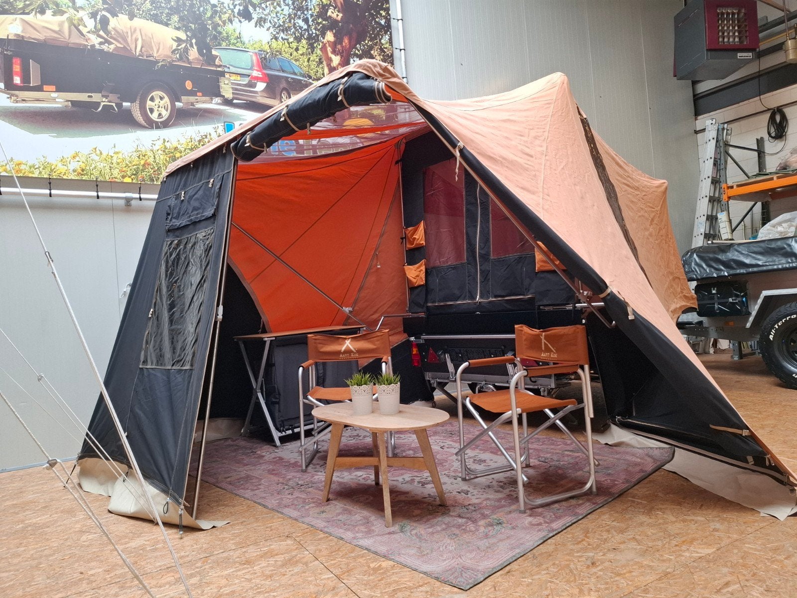Aart Kok Tuareg Tent&Trailer 2023, Ophalen, Aart Kok