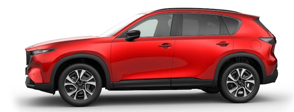Mazda CX-5 2.5 E-SKYACTIV G 141 M AUTOMAAT HYBRID Exclusive-, Adaptive Cruise Control, Zwart, 4 cilinders, Overige brandstoffen