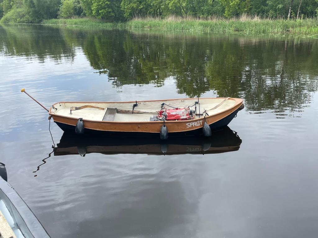 Beenhakkervlet met dieselmotor, Watersport en Boten, Motorboten en Motorjachten, Ophalen, Gebruikt, Diesel
